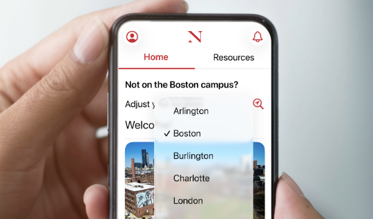 Husky Safe App Screen Homepage